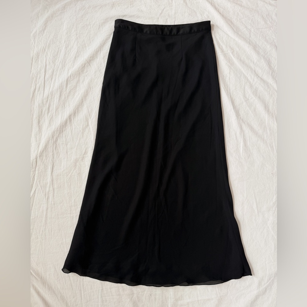 Chic Black Maxi Skirt